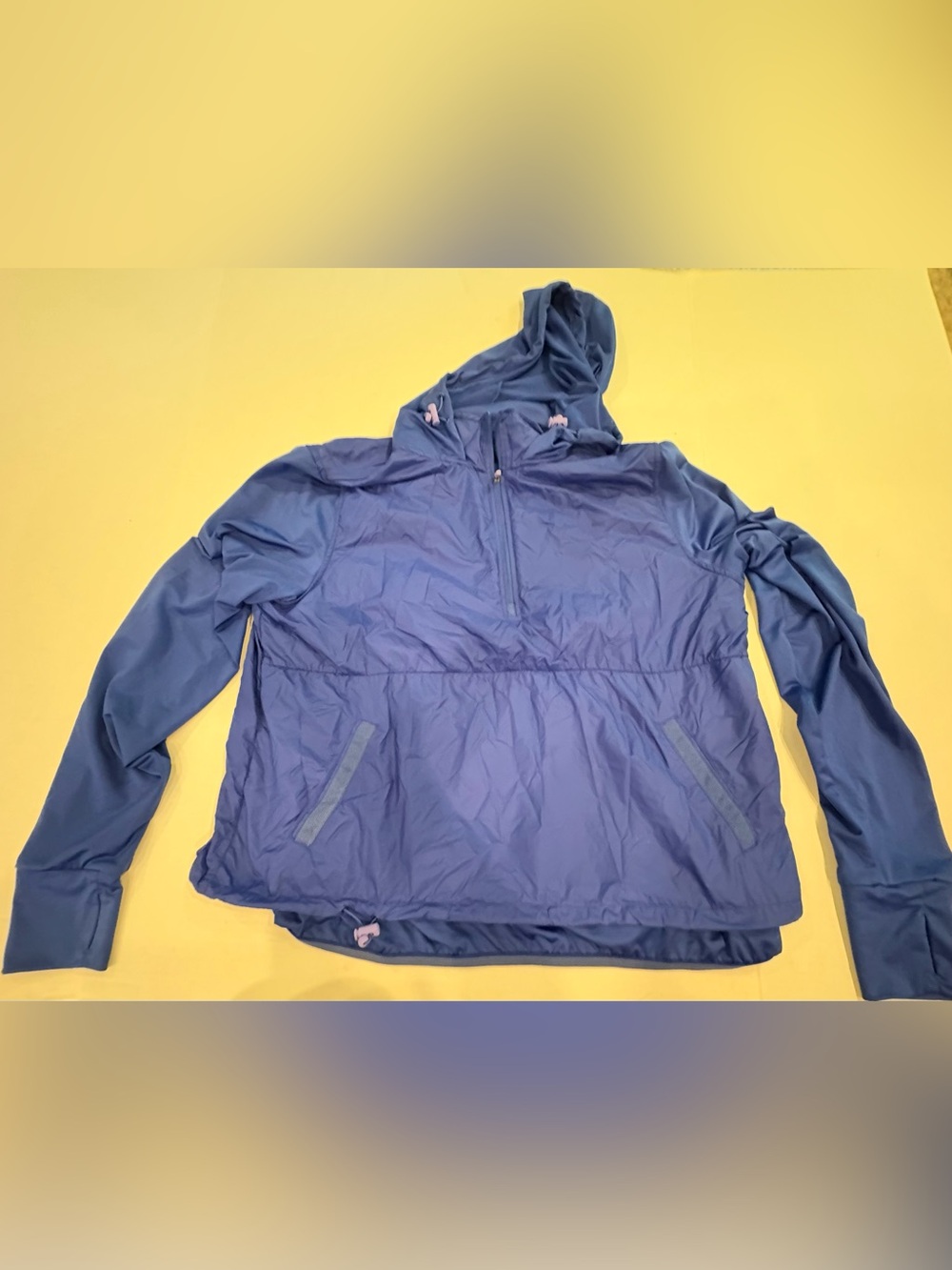 Avia Navy Blue Kids Raincoat Hooded Pullover